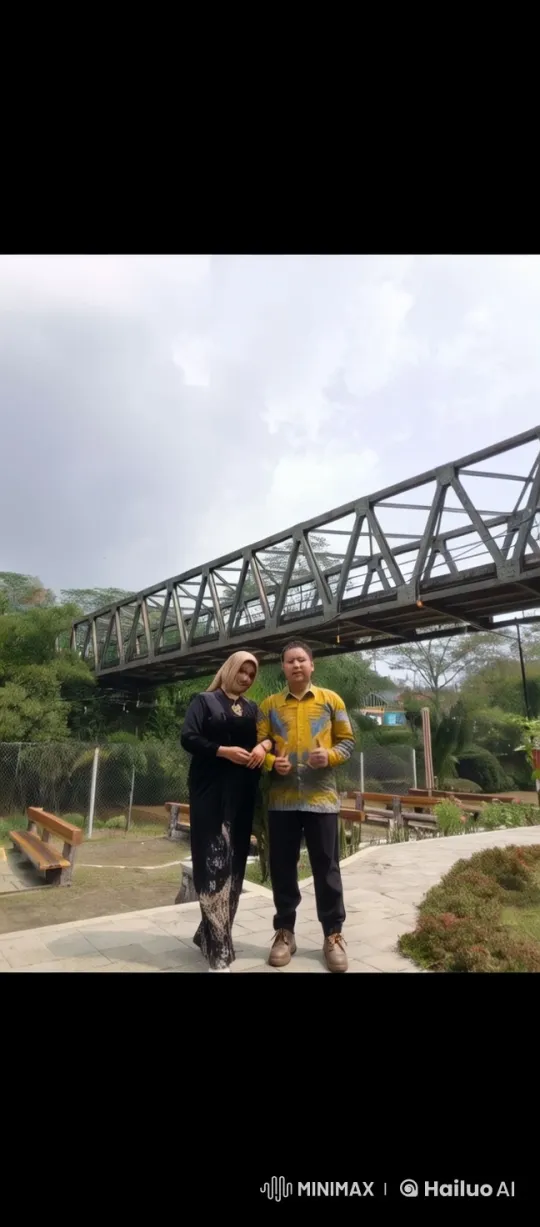 Couple Enjoying Playful Kungfu Fight in Scenic Setting – AI Generated Video | Hailuo AI