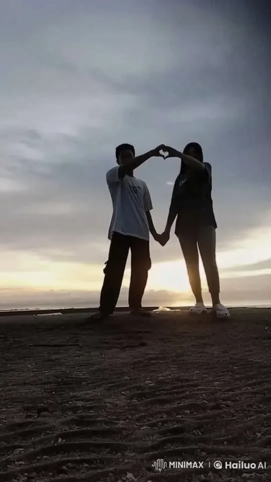 Casual Couple on Beach Transition to Kung Fu Romance – AI Generated Video | Hailuo AI