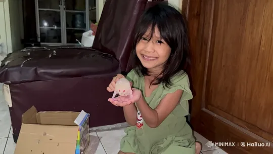 Fati's Enchanted Encounter with a Glowing Orb – AI Generated Video | Hailuo AI