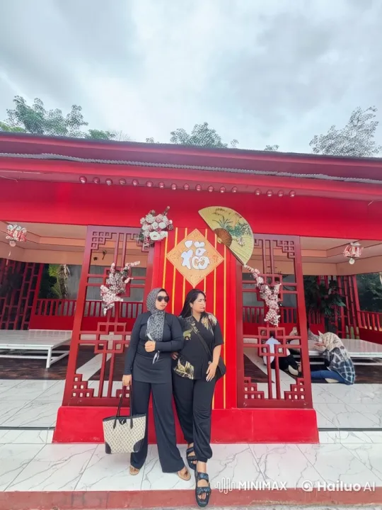 Women Perform Graceful Kung Fu in Cherry Blossom Setting – AI Generated Video | Hailuo AI
