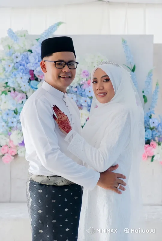 Traditional Attired Couple Performs Synchronized Kungfu – AI Generated Video | Hailuo AI
