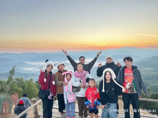 Live2D Animated Martial Arts Display Over Misty Mountains – AI Generated Video | Hailuo AI