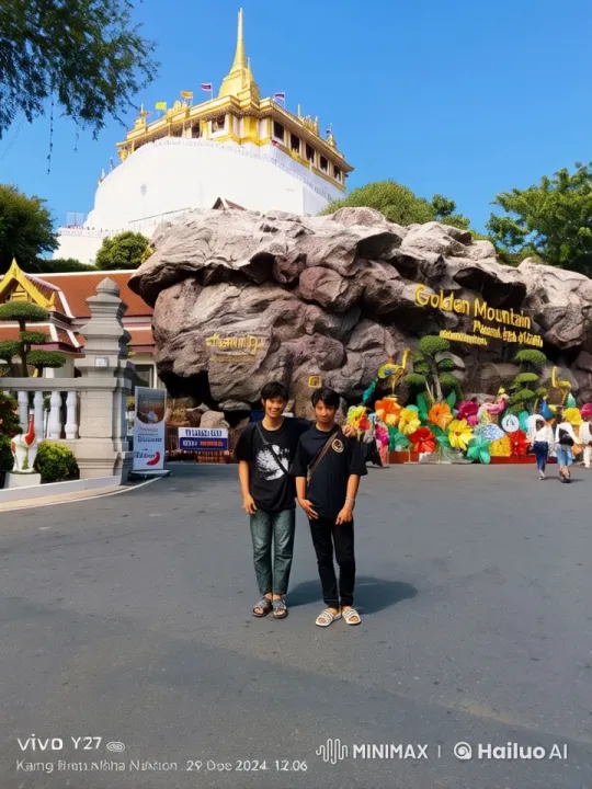 Live2D Animated Scene at Golden Mountain Temple – AI Generated Video | Hailuo AI
