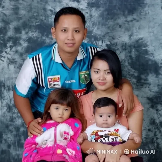 Family Enjoyment: Father Practices Martial Arts – AI Generated Video | Hailuo AI