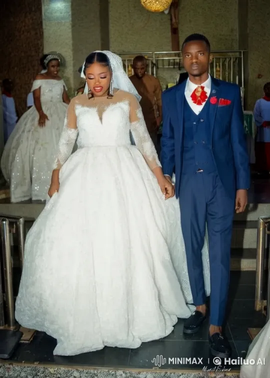 Wedding Couple's Live2D Kung Fu Fusion in Church Setting – AI Generated Video | Hailuo AI