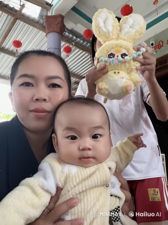 Baby Practicing Kung Fu in Cozy Onesie – AI Generated Video | Hailuo AI