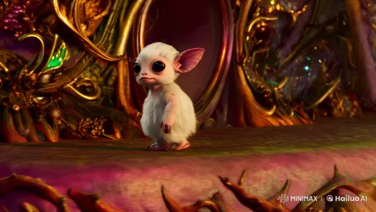 Cute Creature Showcased in Aesthetic Scene – AI Generated Video | Hailuo AI