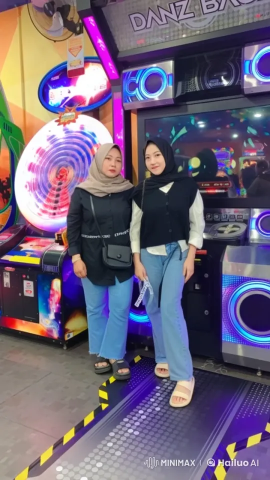 Live2D Arcade Kung Fu Battle of Two Women – AI Generated Video | Hailuo AI