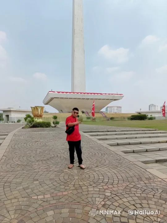 Martial Arts Performance in Front of Monument – AI Generated Video | Hailuo AI