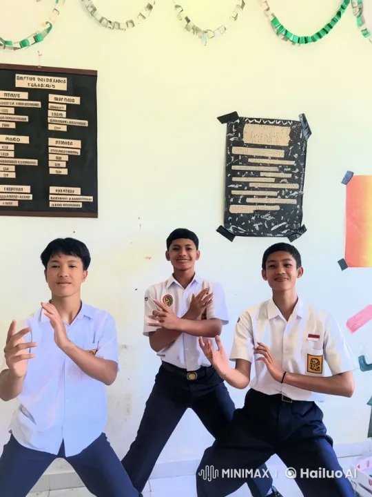 Students Perform Kung Fu in Live2D Classroom Setting – AI Generated Video | Hailuo AI