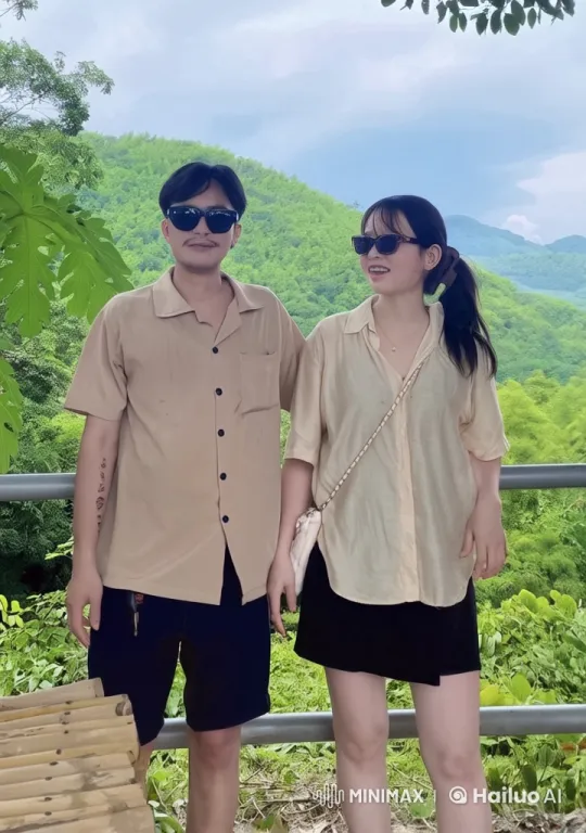 Lush Mountains: Dynamic Kung Fu Couple in Live2D – AI Generated Video | Hailuo AI