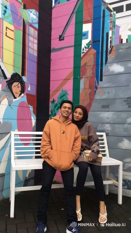 Live2D Martial Arts Performance in Front of Mural – AI Generated Video | Hailuo AI
