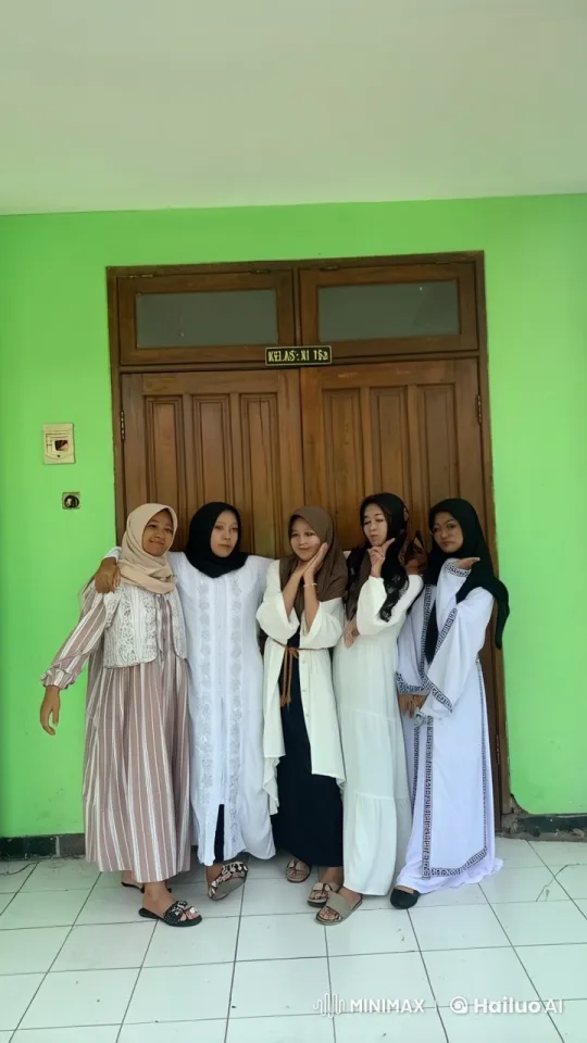 Traditional Attire Kungfu Performance in Classroom Hallway – AI Generated Video | Hailuo AI
