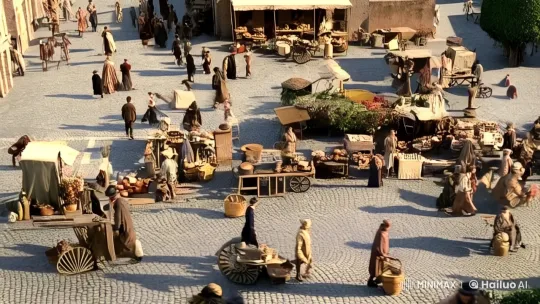 Pompeii's Last Day: Beauty Amidst Impending Doom – AI Generated Video | Hailuo AI
