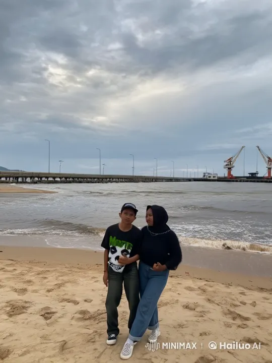 Beachside Kung Fu Practice in Live2D Animation – AI Generated Video | Hailuo AI