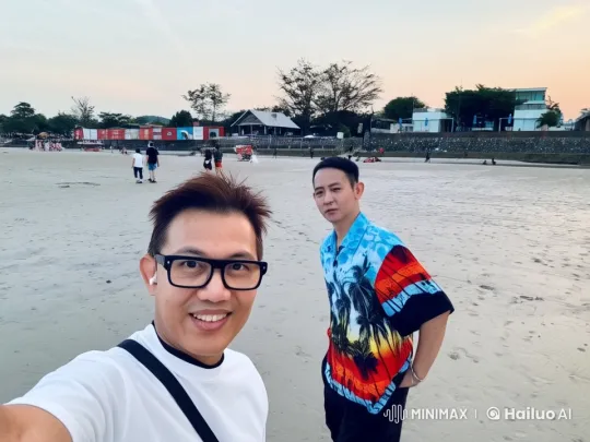 Kungfu Masters Sparring on Sunset Beach – AI Generated Video | Hailuo AI