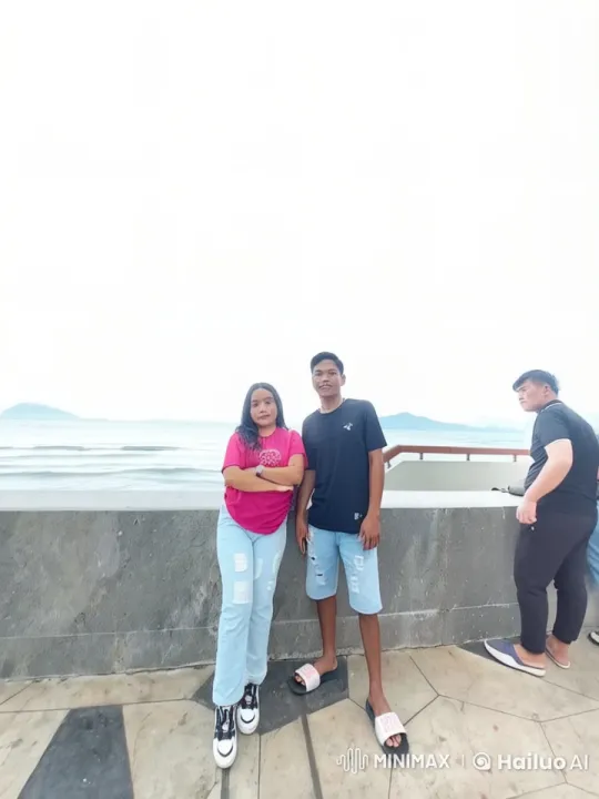 Live2D Animated Kung Fu Scene with Coastal Background – AI Generated Video | Hailuo AI