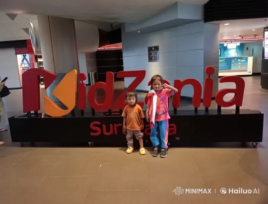 Children's Energetic Kungfu Performance at Kidzania – AI Generated Video | Hailuo AI