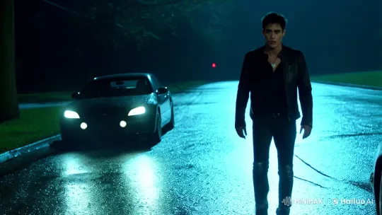 Mysterious Man Enters Car, Drives Off Into the Night – AI Generated Video | Hailuo AI