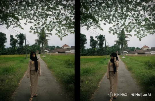 Live2D Animation: Kung Fu in Rural Setting – AI Generated Video | Hailuo AI