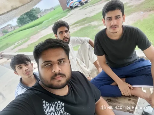Four Friends Enjoying Playful Moments Outdoors – AI Generated Video | Hailuo AI