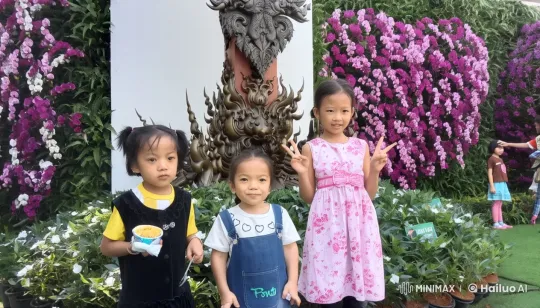 Children Displaying Kungfu Skills in Vibrant Setting – AI Generated Video | Hailuo AI