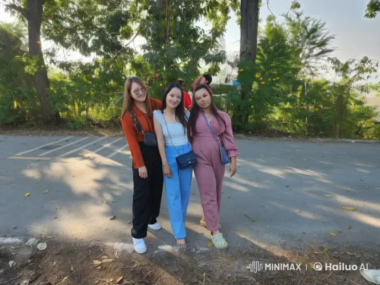 Three Women Perform Intense Kung Fu in Serene Outdoor Setting – AI Generated Video | Hailuo AI