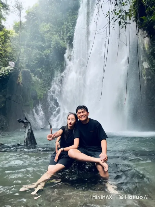 Peaceful Waterfall Setting for Dynamic Kung Fu Display – AI Generated Video | Hailuo AI