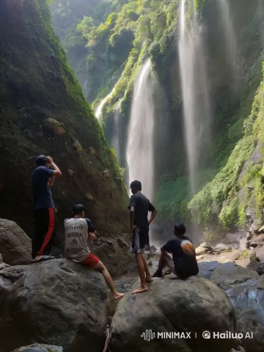 Kung Fu Masters Practicing in Lush Gorge – AI Generated Video | Hailuo AI