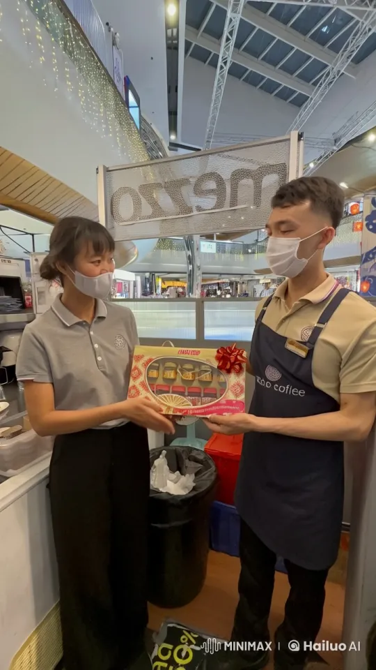 Baristas Transform into Martial Artists in Live2D Animation – AI Generated Video | Hailuo AI