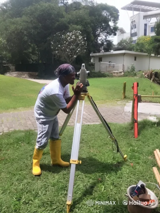 Construction Worker and Child Practice Precision and Play – AI Generated Video | Hailuo AI