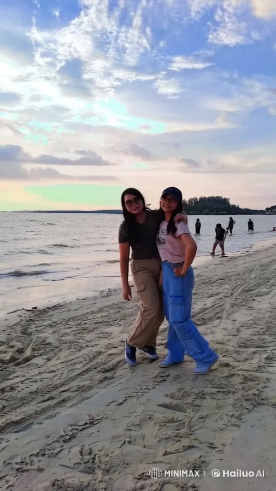 Dynamic Kungfu Performance on Serene Beach – AI Generated Video | Hailuo AI