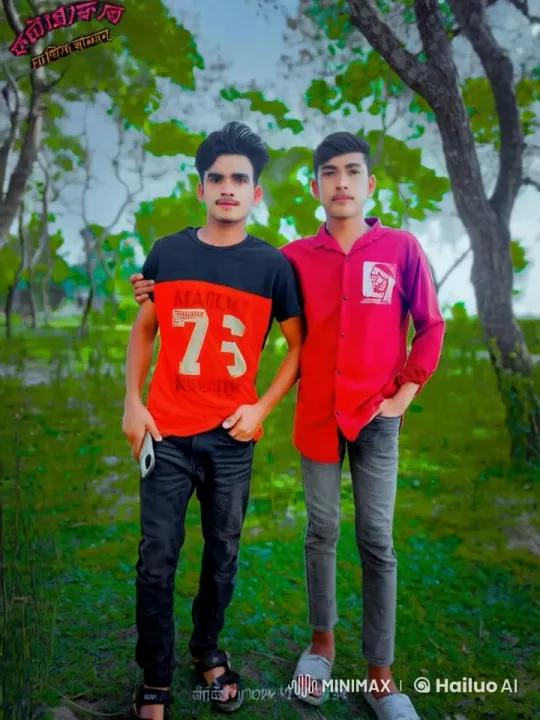 Live2D Kungfu Performance by Two Young Men – AI Generated Video | Hailuo AI