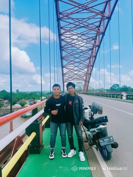 Live2D Kung Fu Battle on Bridge with Dynamic Moves – AI Generated Video | Hailuo AI