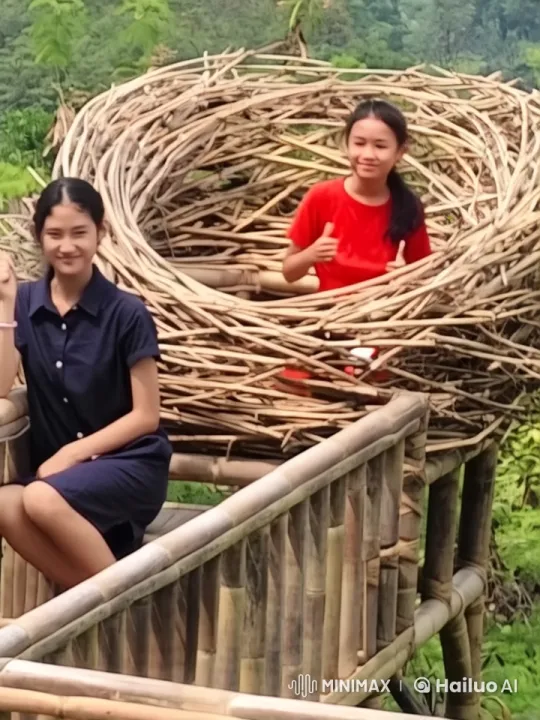 Girls Perform Martial Arts in Nature with Live2D Animation – AI Generated Video | Hailuo AI