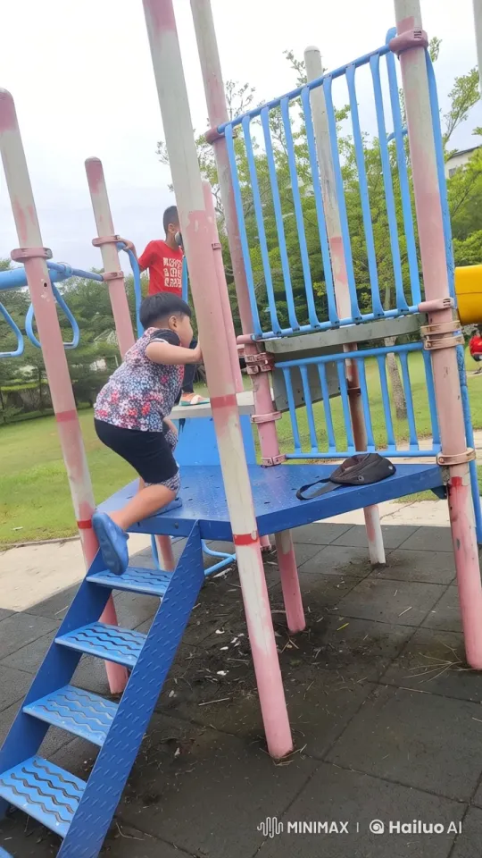 Children Play on Animated Playground – AI Generated Video | Hailuo AI