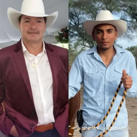 Live2D Animated Love Scene with Cowboy Hats – AI Generated Video | Hailuo AI