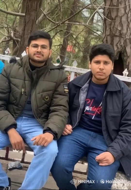 Winter Bench: Young Men's Intimate French Kisses – AI Generated Video | Hailuo AI