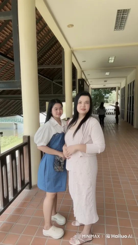 Girls Perform Energetic Kung Fu on Veranda – AI Generated Video | Hailuo AI