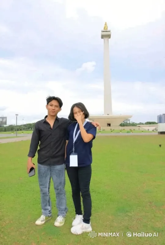 Kung Fu Duel in Front of Monas, Jakarta – AI Generated Video | Hailuo AI