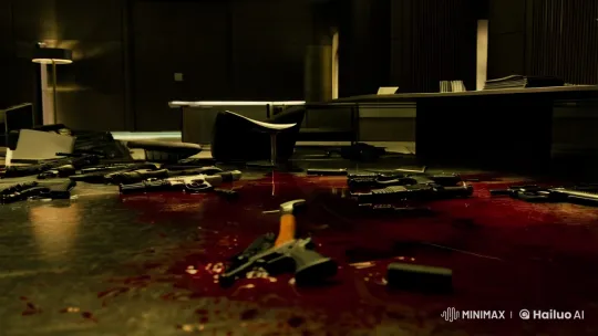 Destruction in Corporate Setting: A Cinematic Exploration – AI Generated Video | Hailuo AI