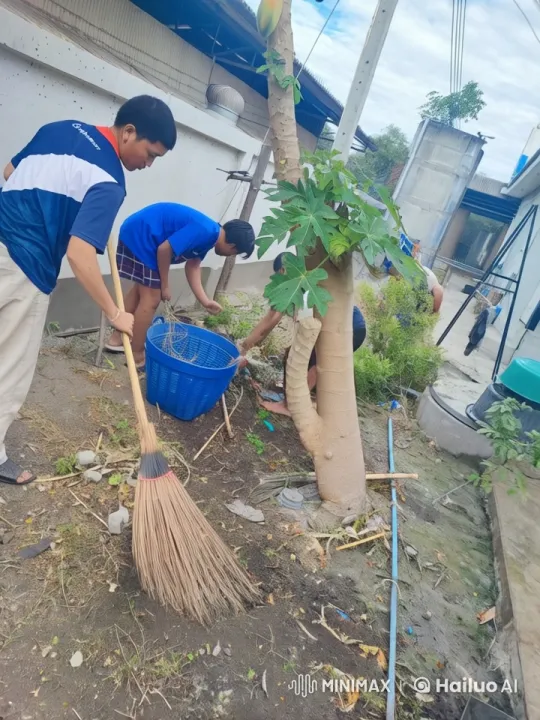 Community Clean-Up Effort in a Residential Area – AI Generated Video | Hailuo AI