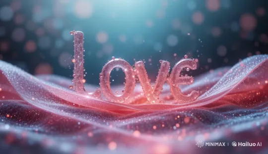 Roseate Love: Ethereal Bubbles and Soft Lights in Live2D – AI Generated Video | Hailuo AI