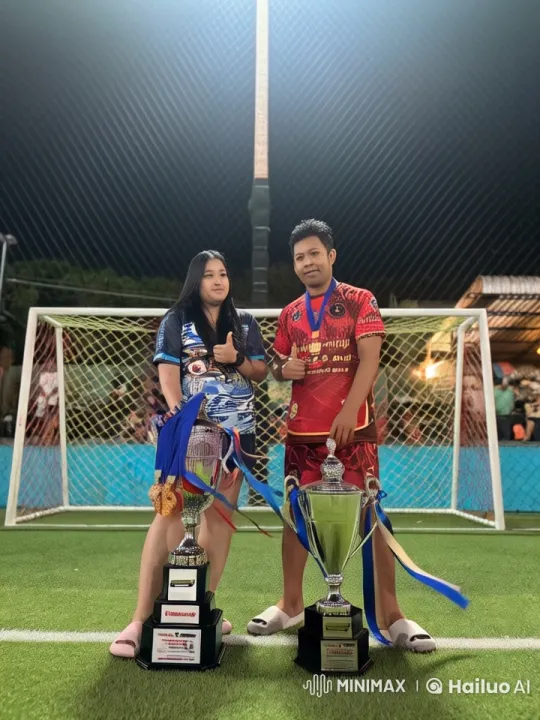 Celebratory Soccer Winners Show Martial Arts Skills in Live2D – AI Generated Video | Hailuo AI