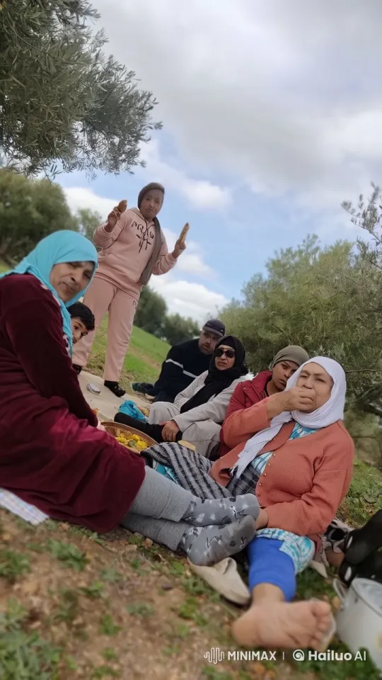Picnic Turned Kung Fu Performance in Pastoral Setting – AI Generated Video | Hailuo AI