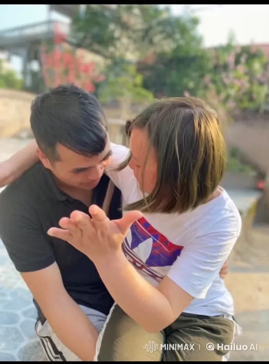 Outdoor Kung Fu Fight in Blooming Yard – AI Generated Video | Hailuo AI