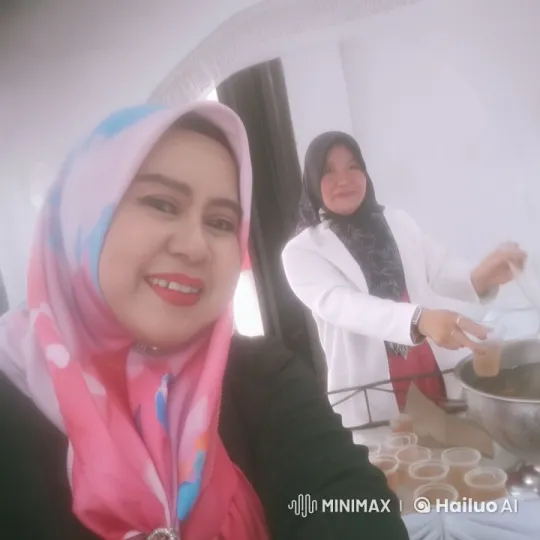 Animated Scene with Hijab-wearing Figures and Flying Dinosaurs – AI Generated Video | Hailuo AI
