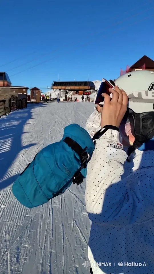Cyberpunk-Inspired Girl with Snowboard Goggles – AI Generated Video | Hailuo AI