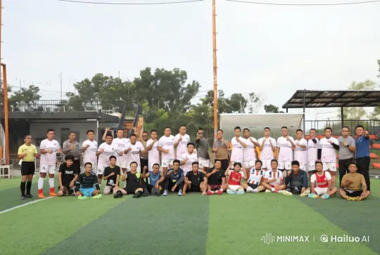 Soccer Players and Coaches Showcase Martial Arts Skills on Field – AI Generated Video | Hailuo AI