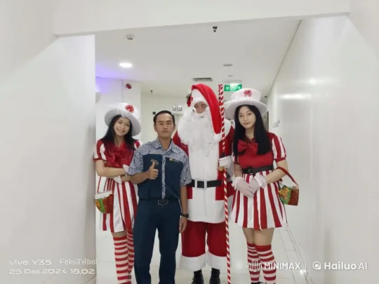 Christmas Characters Perform Kung Fu in Festive Animated Video – AI Generated Video | Hailuo AI